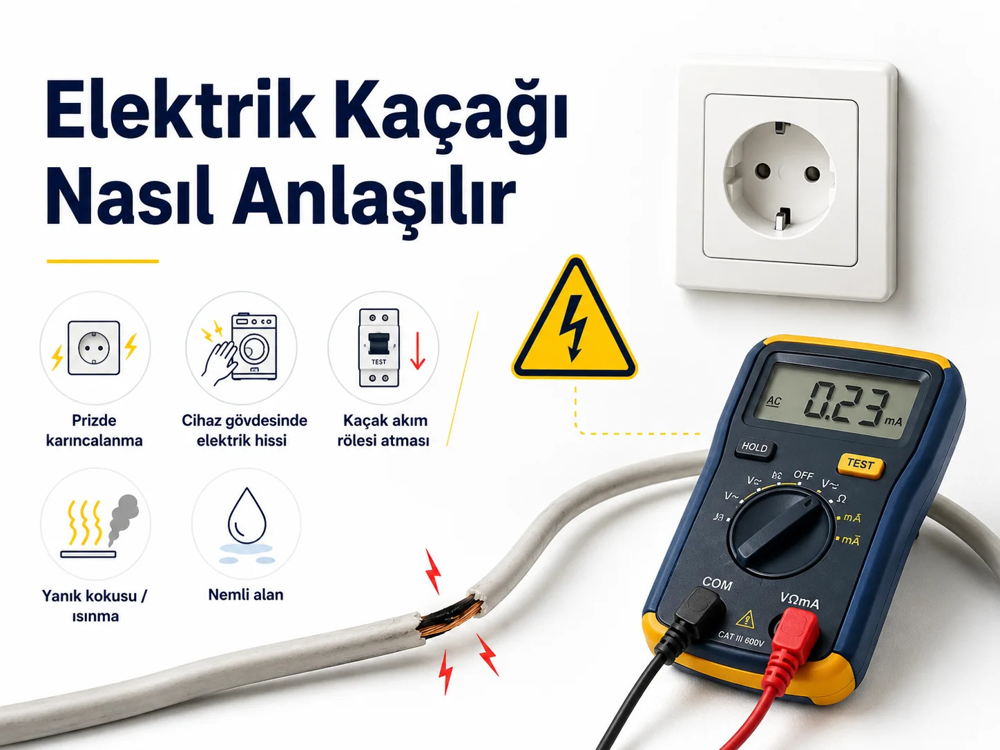 Elektrik Kaçağı Nasıl Anlaşılır