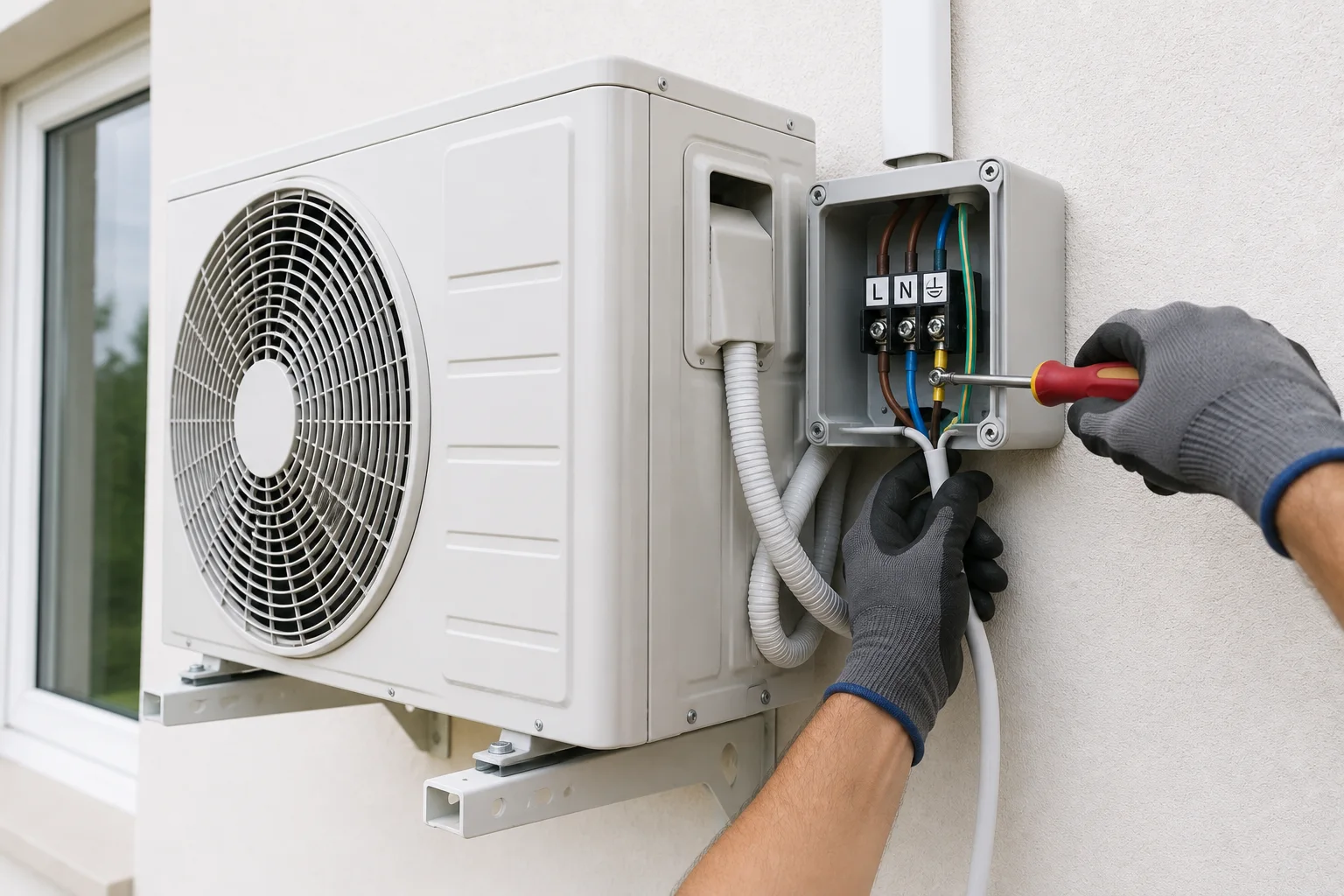 Klima Dış Ünite Elektrik Bağlantısı